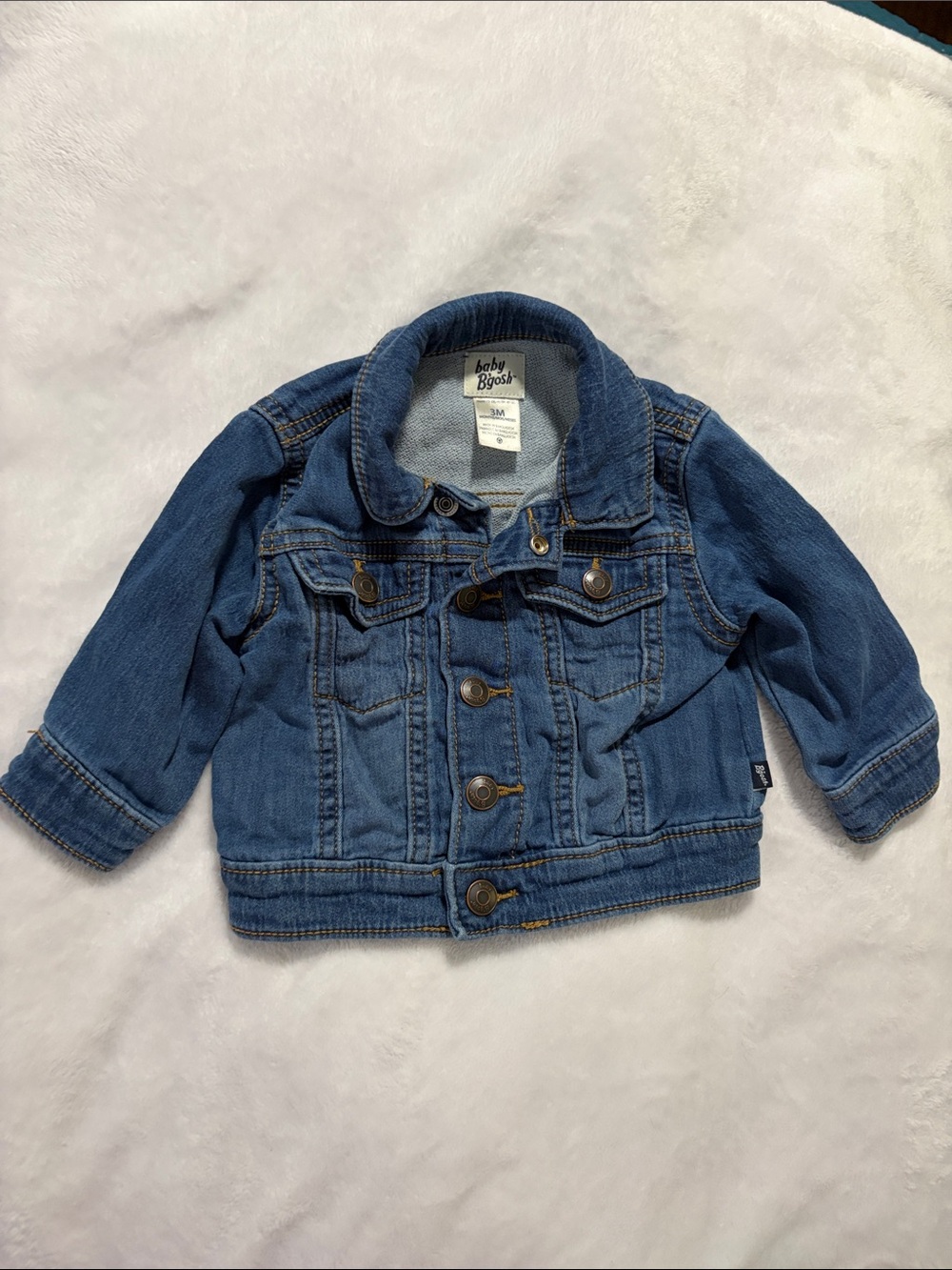 baby B'gosh Toddler Blue Denim Jean Jacket
